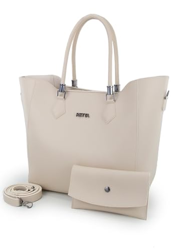 Bolsa Sacola Transversal e Necessarie Retta (Marfim)