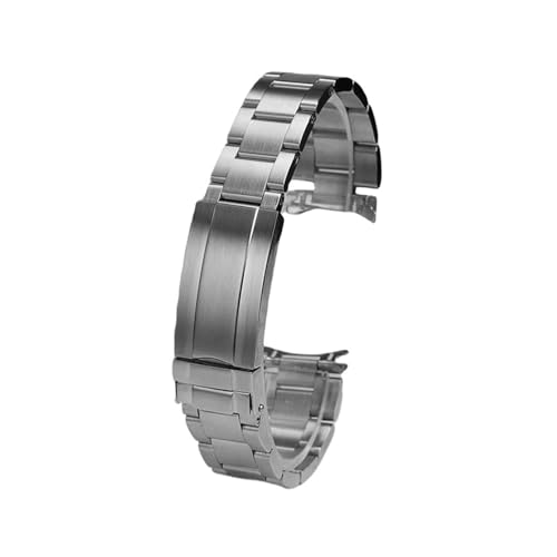 Bracelet Seiko 5 SNXS79K1 Jubilee acier inoxydable 19mm, maillons massifs incurvés