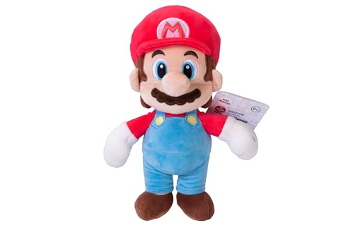 Simba My Mario Infant Mario (25 cm) – Peluche Super Mario de peluche suave de Nintendo para fans y niños desde los primeros meses de vida