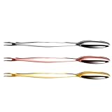 Healeved Peladores de Camarones Resistentes para Pelar Mariscos Juego de 3 de Acero Inoxidable Herramientas Prácticas para Comer Cangrejos y Langostinos