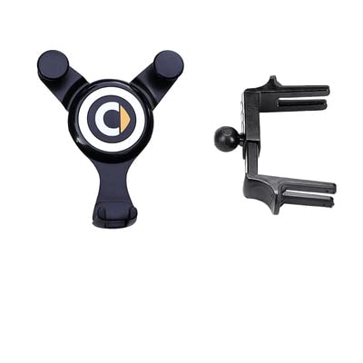 yeSJRL 1 pièces Support de téléphone Portable de Voiture pour la Sortie d'air pour Smart 453 Fortwo Forfour, Support de gravité de Support de Navigation Cover