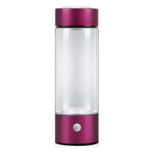 Generador Agua hidrógeno, Botella generadora Agua hidrógeno 2 1, Vaso Agua portátil Rico hidrógeno, Taza Salud, producción hidrógeno 3 Minutos, concentración 800-1600PPB, Recargable por USB