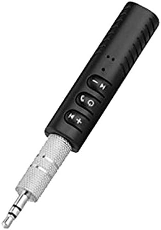 revalue AUX to Bluetooth Adaptor Receiver – music via iPhone & Android to the speaker headphones with Hands-Free Function, includingAux Adapter.