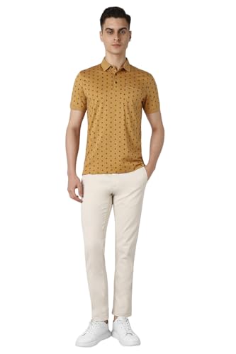 Image of Van Heusen Men's Cotton Regular Fit T-Shirt