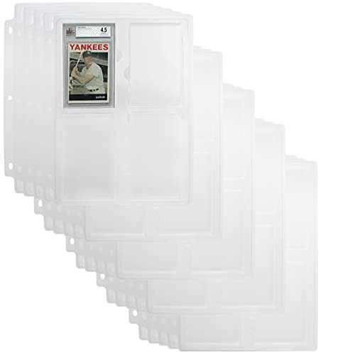 Cartes à collectionner à l'abri avec les plaques de rangement Simply Genius Beckett
