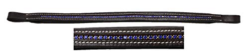 CHALLENGER Horse English Equestrian Padded Leather Replacement Bridle Browband 80997RB