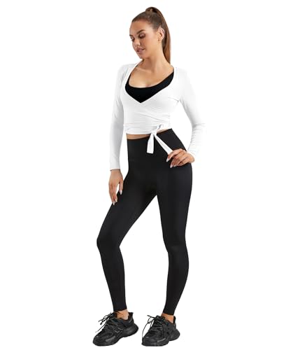 Image of Women Tie Front Shrug Long Sleeve Bolero Cardigan Lightweight Casual Tops