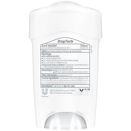 Image of Dove Clinical Protection Antiperspirant, Cool Essentials, 1.7 Ounce (Pack of 2)