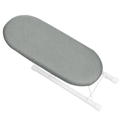 IMIKEYA Tabla de Planchar Pequeña Plegable para Hogar Resistente Altas Temperaturas con Superficie Suave y Transpirable para Espacios Reducidos y Costura Mini Mesa Práctica y Compacta