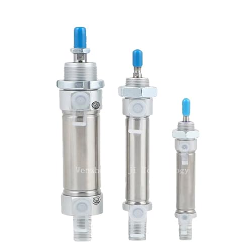 Cylindre pneumatique DSNU-20 en acier inoxydable double effet - 2