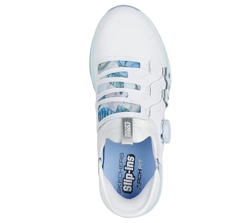 Skechers Women's Elite 5 Arch Fit Waterproof Slip in Sneaker4