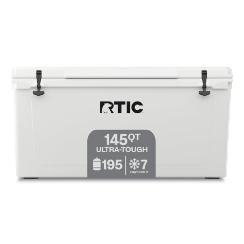 RTIC 145 QT Ultra-Tough Hard Cooler, White