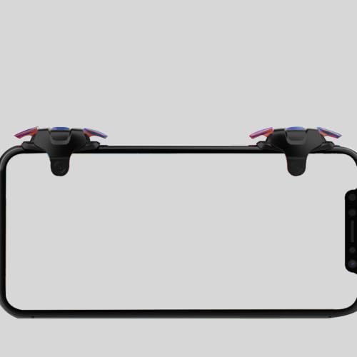 OKUMEYR Game Trigger Pair Mobile Gaming Controller Accessories Black - image 4
