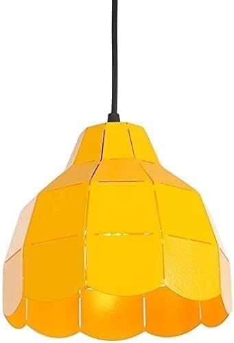Lustre moderne LED : lot de 2 suspensions cage en fer forgé pour plafond