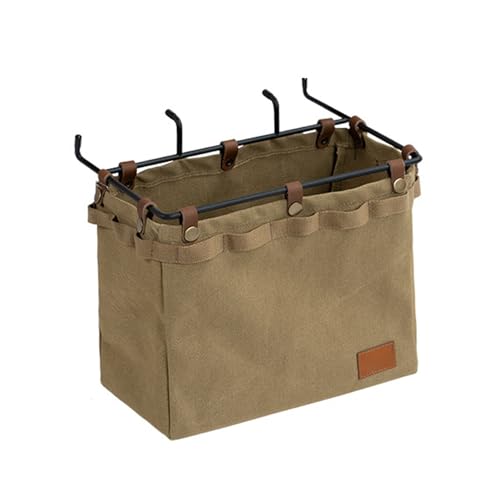 DIEKE Bolsa de almacenamiento colgante para mesa de camping al aire libre, para picnic, barbacoa, multiusos, plegable, mesa de campamento, utensilios de cocina