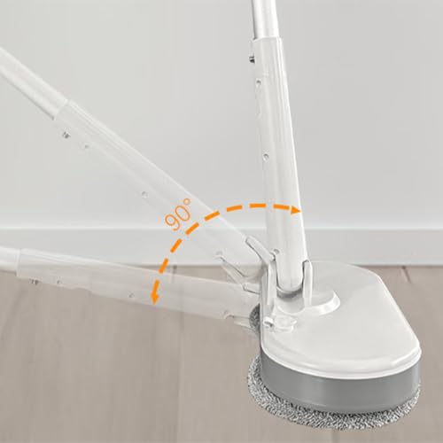 Alivio Wireless Electric Mop, Powerful Spin Head 150rpm for Cleaning Various Floor, Foot Prints, Sebum Stains, Invisible Bacteria, Marble Floor, Dust (Grey) - Image 8