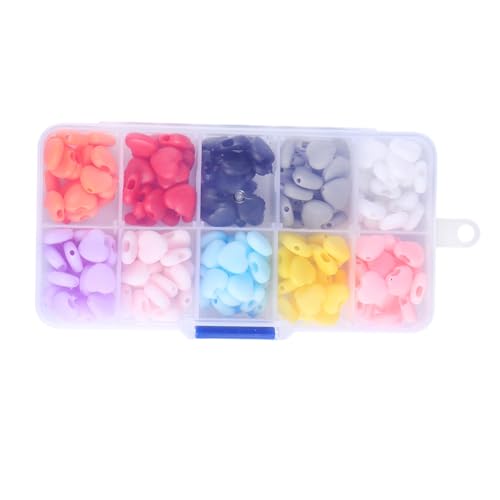 GOOHOCHY 200pcs Heart Shaped Rope Adjust Buckles for Masks Comfortable Mask for Outdoor Activities Easy to Use for Family and Friends