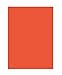 Produktbild folia 6340 - Tonpapier orange, DIN A3, 130 g/qm, 50 Blatt - zum Basteln und kreativen Gestalten von Karten, Fensterbildern und für Scrapbooking