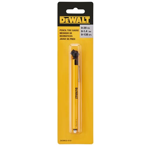 Image of DEWALT DXCM032-0152 0-20 PSI Pencil Gauge