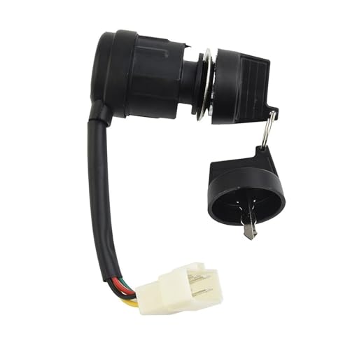 Llave de encendido de 5 pines con cable de alta conductividad para motor 186F