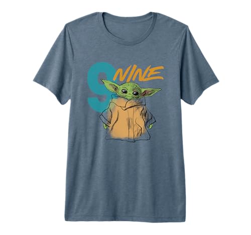T-shirt Star Wars enfant 9 ans : le cadeau d'anniversaire Mandalorian idéal pour garçon et fille