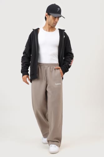 Image of FUAARK Mens Heavyweight Loose Fit Poly-Cotton Tracks