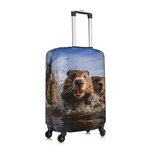 Beaver Suitcase Covers, Luggage Protectors Fits Four Sizes Suitcase For Travel3