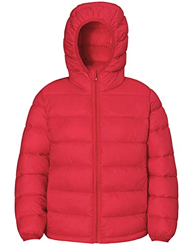 Opiniones y reviews de Chaqueta bebe hecha al mejor precio. 29 Chaquetas acolchadas con capucha para niños y niñas, ligeras y plegables, chamarra de otoño e invierno, cálido y cómodo, Rojo -, 8