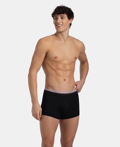 Image of Jockey UI22 Men Super Combed Cotton Rib Trunk with Ultrasoft Waistband