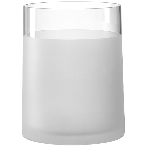 LEONARDO HOME 018628 NOVARA Vase 19 cm satiniert, Glas