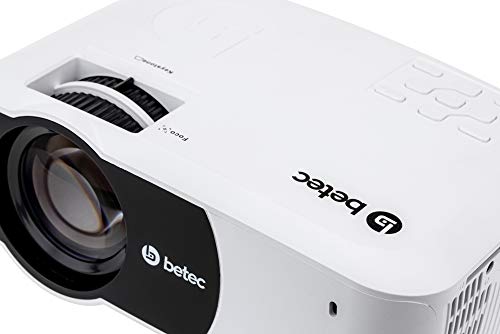 Mini Projetor Led Portátil Betec - 2400 Lumens - Smart Android Wifi - HD Nativo - Bluetooth - BT920A
