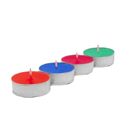 Naturegoon Unscented Premium Wax Tealight Candles(Pack of 100) | odorless | Smokeless | Ideal use for Home Decoration, Diwali, Navratra, Special Occasions & Festivals. (Pack of 100) 1