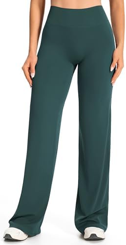 JOYSPELS Straight Leg Leggings Damen Flared Yogahose Sport | Hohe Taille Blickdicht Leggings Kurz/Regular/Lang/Extra Lang