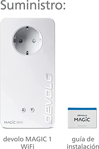 Magic 1 – adattatore di estensione Powerline Wi-Fi (Wi-Fi ac fino a 1200 Mbps - Powerline - Immagine 3