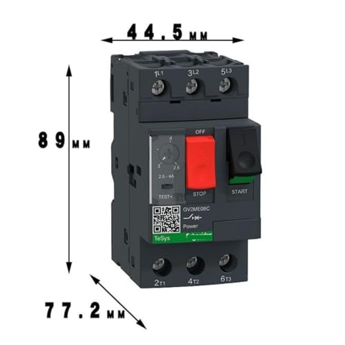 Bouton de commutation brisé réparer disjoncteur GV2ME08C simplement - 2