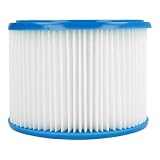 RFOTAYJAQ HEPA Filter Element Replacement Compatible with Bosch Gas 1200 L Gas 15 L Gas 20 L SFC Vacuum Cleaner Accessories 1PCS 2PCS(1PCS)
