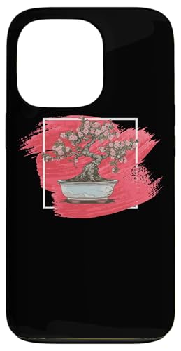 BONSAI 盆栽の木、盆栽の植物、盆栽の植木鉢、盆栽 スマホケース iPhone 13 Pro 用