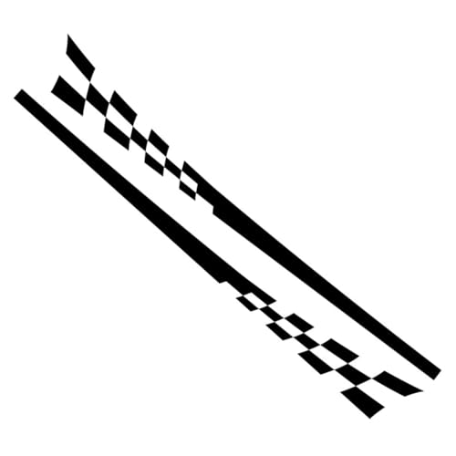 Ligne de taille automobile et autocollants de course pour stickers Opel Mokka Vectra