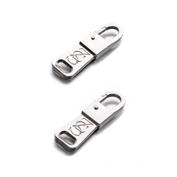 Zpsolution Stainless Steel Sturdy Zipper Pull Replacement for Suitcase Backpacks Easy Use for Broken or Missing Zipper Pulls