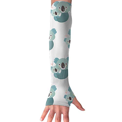 PIOL Koala Gloves Anti-uv Sun Protection Long Fingerless Arm Cooling Sleeve