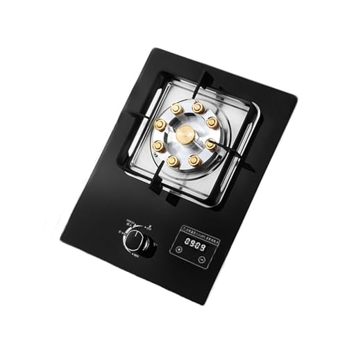 Cocina De Gas 5,2 KW Potencia Nominal, Placa Sobre Vitrocerámica, Cocina For Autocaravanas, Encendido Electrónico Por Pulsos, Ideal Casas, Campings Y Caravanas(NG)