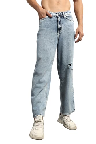 Jean en coton pour homme classique authentique coupe ample Hubberholme 42