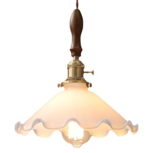 Plafonnier encastré verre E27 lampe suspendue chambre et balcon