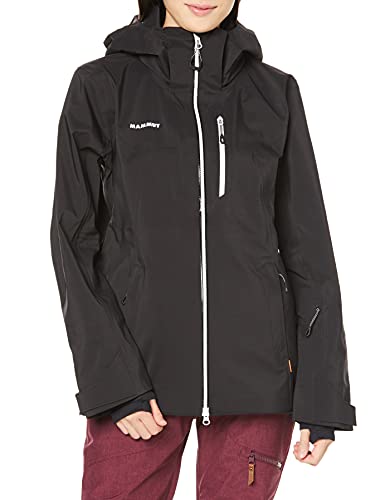 Mammut Stoney HS Jacket - Women's, Black/White, Large, 1010-29520-0047-115