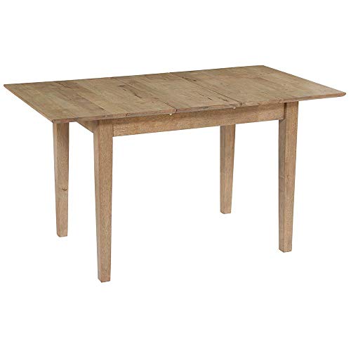 Progressive Furniture Badalona Butterfly Dining Table, 42" Leaf Extends To 54" W X 30" D X 30" H, Light Oak #TOP13