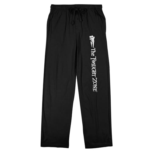 Bioworld Twilight Zone Logo Men's Black Sleep Pants