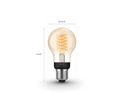 Ampoule connectée dimmable Bluetooth Philips Hue IP20 A60 E27 550lm chaud - vue 5