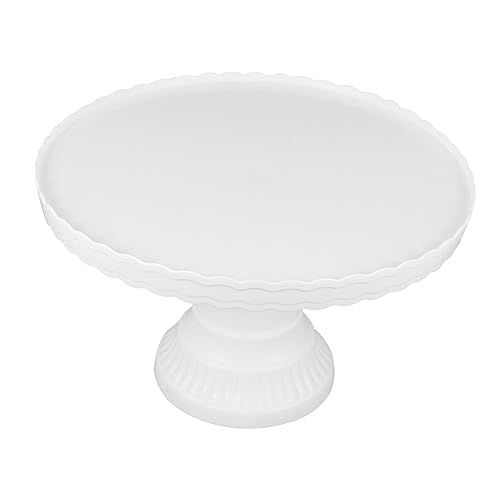 LABRIMP 1 Pz Vassoio Per Decorazioni Per Torte Supporto Per Torta Nuziale Piatto Rotondo Per Torta Di Compleanno Supporto Per Esposizione Di Torte Supporto Per Esposizione Di