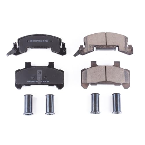 Image of PowerStop Front Brake Pads for Buick Century 1982-89 |Skyhawk 1982-89 |Skylark 1985-90 |Somerset 1986-87 |Somerset Regal 1985 - Z17 Ceramic Brake Pads with Installation Hardware, 17-289