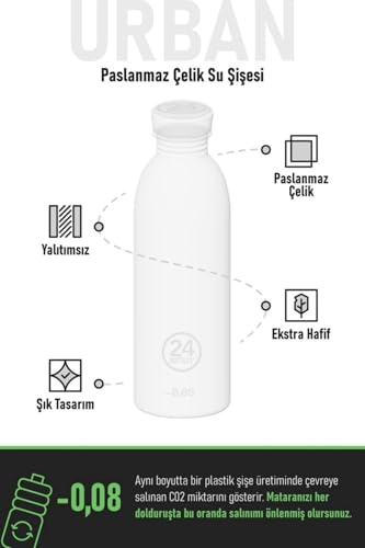 Urban Bottle 500 ml Gourde réactive réutilisable sans BPA